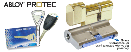 Цилиндры для дверей. ABLOY® Protec