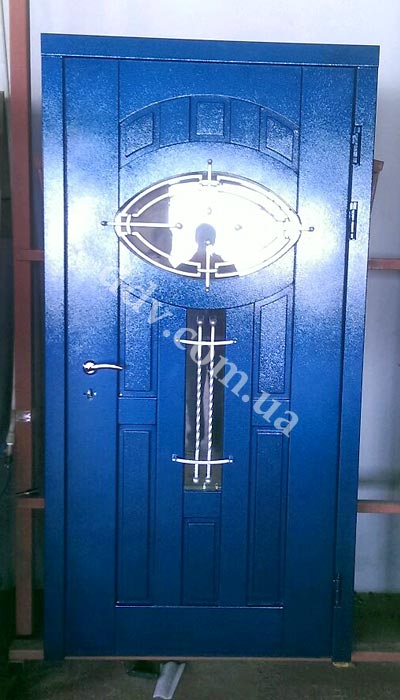 Двери Премьер Орион синий